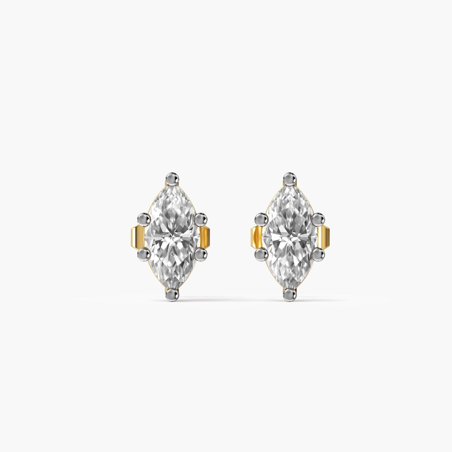 Marquise Glow Studs