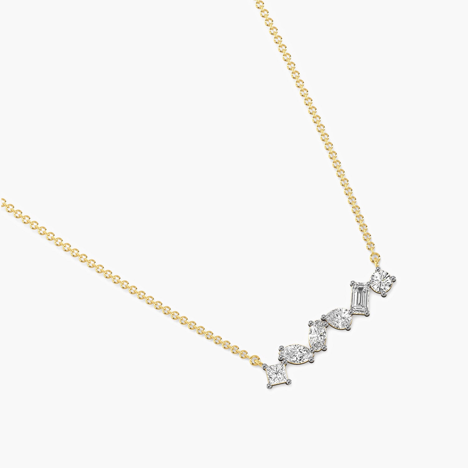 Éclat Linea Diamond Pendant (With Chain)