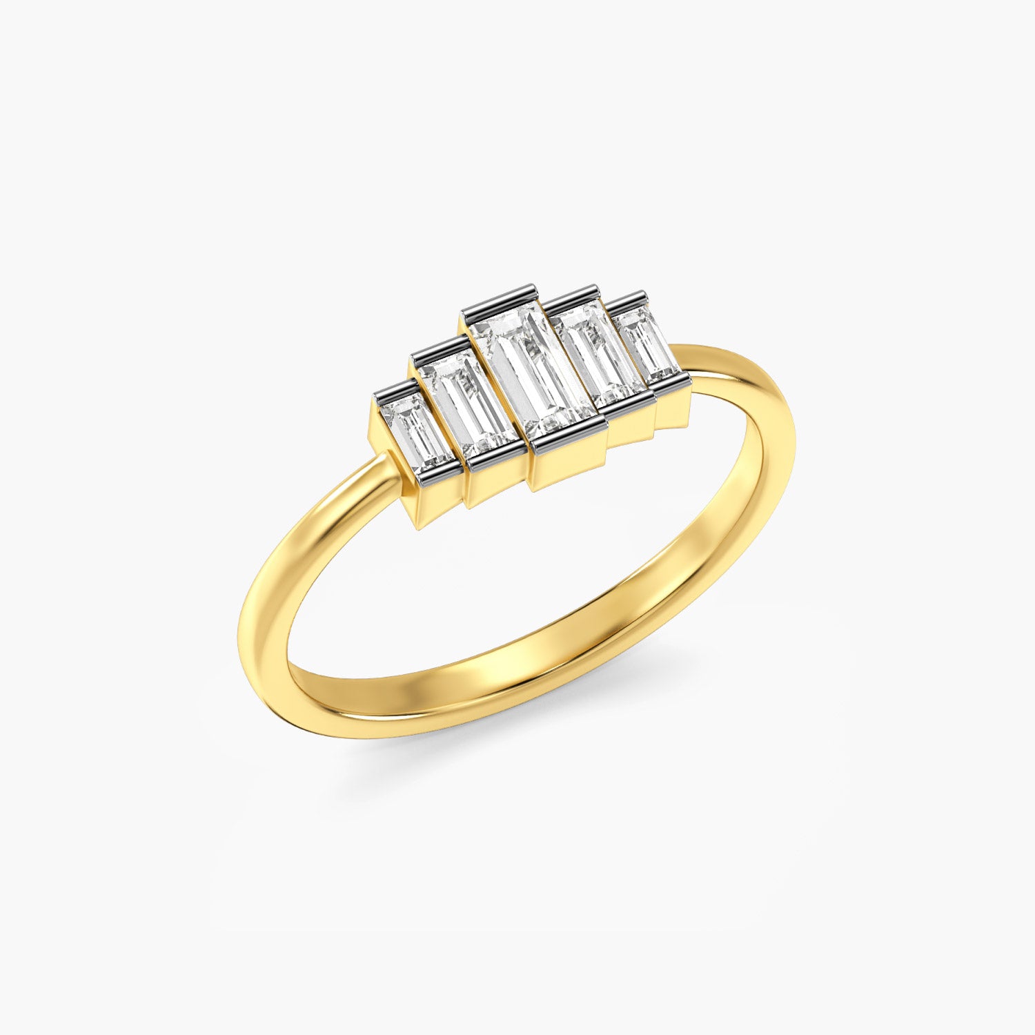 Ascend Baguette Ring