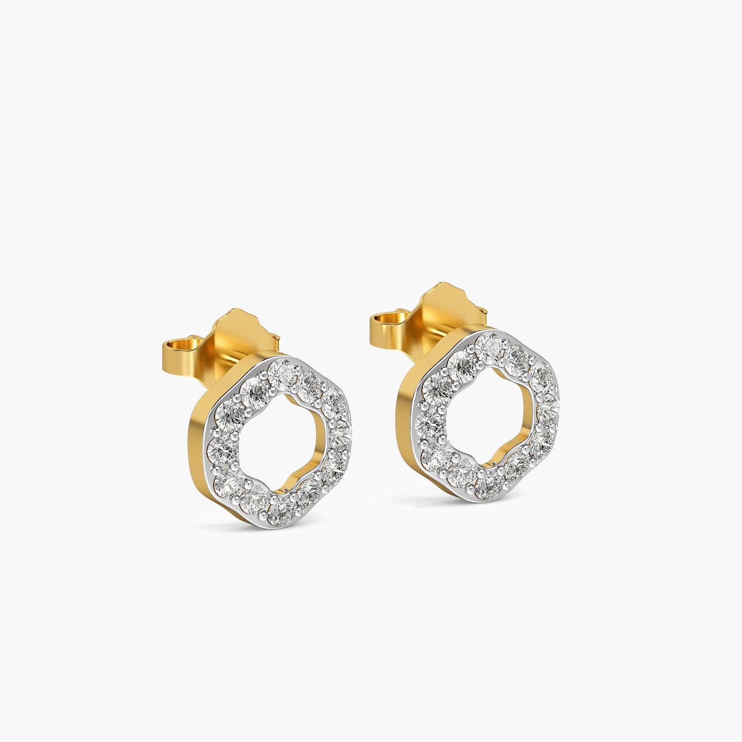 Celene Floral Crown Studs