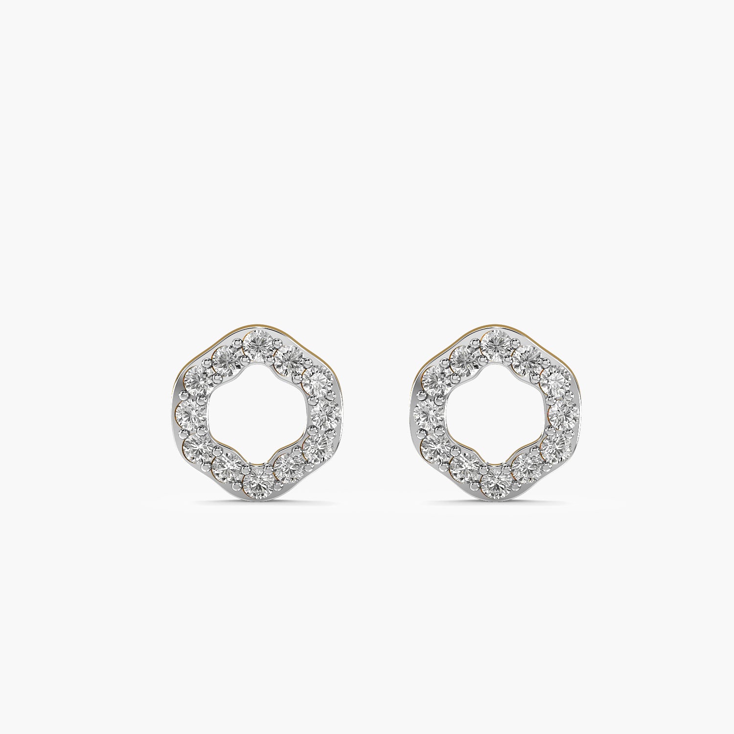 Celene Floral Crown Studs