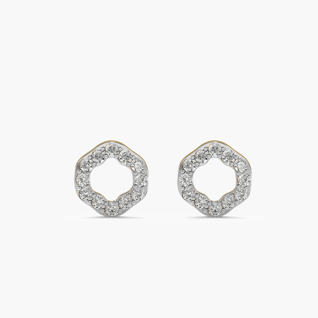 Celene Floral Crown Studs