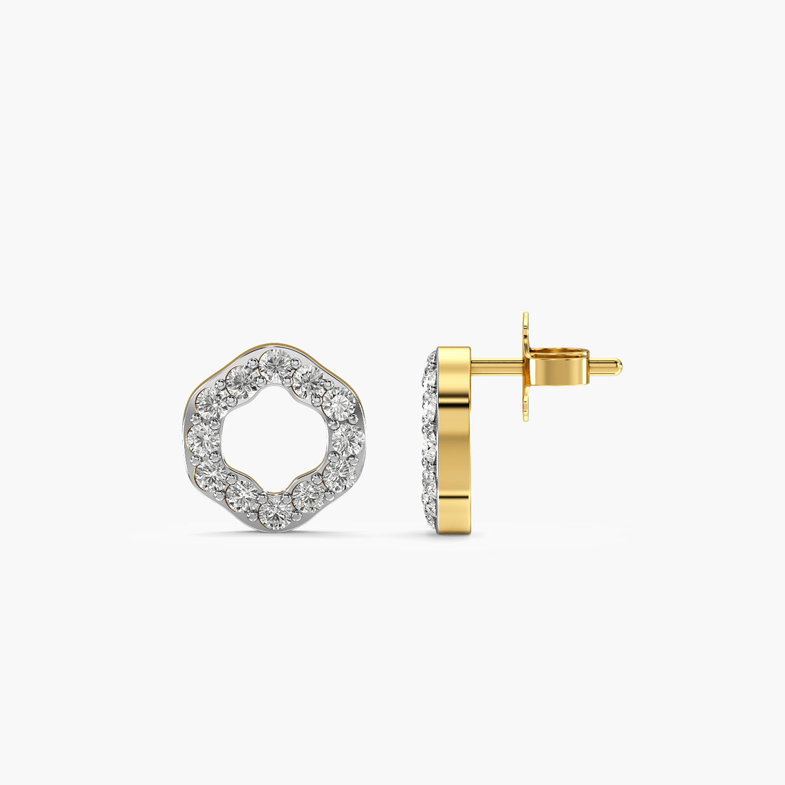 Celene Floral Crown Studs