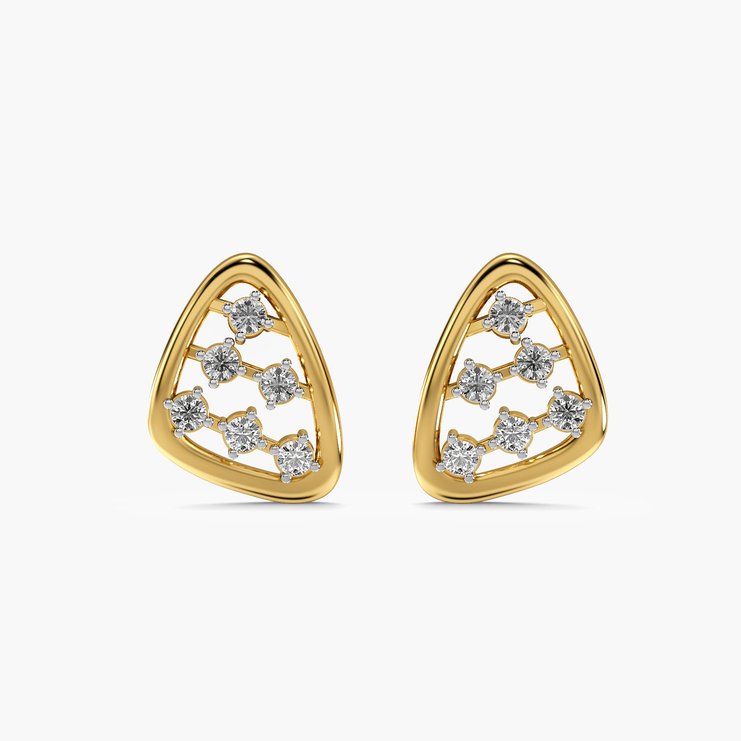 Triangle Cluster Stud