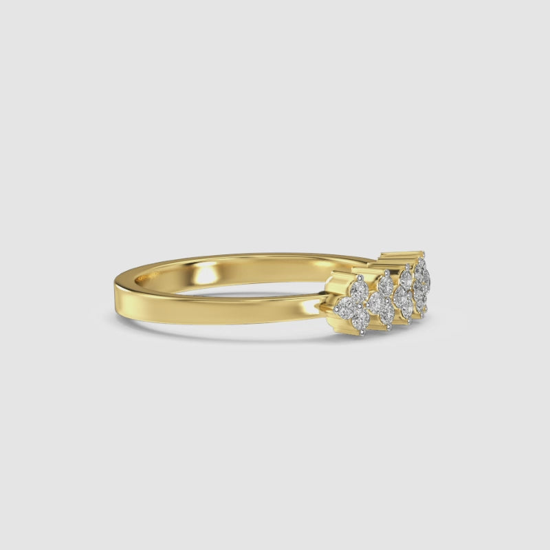 Radiant Lab Diamond Ring
