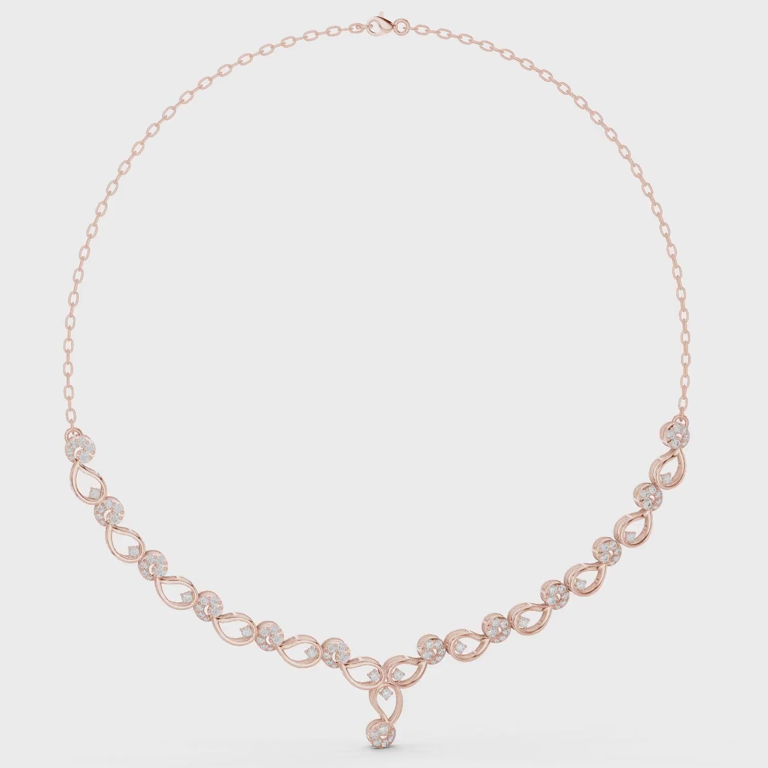 Trefoil Radiance Necklace