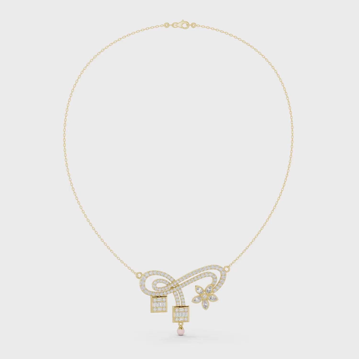 Floret Loop Statement Pendant