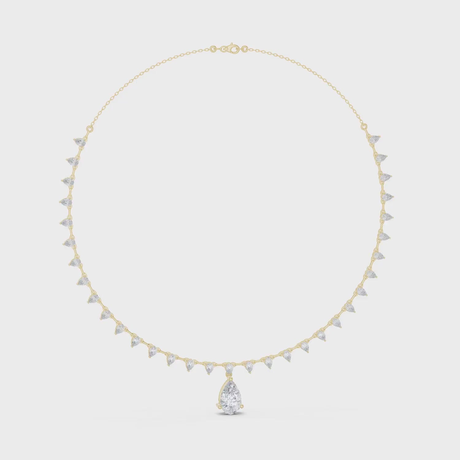 Imperial Pear Drop Necklace